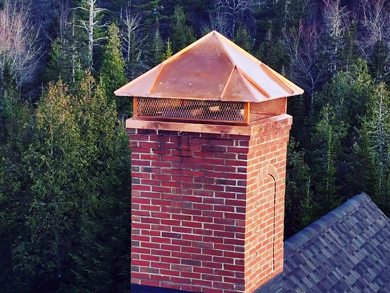 Chimney on Roof